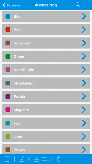ColorsProg iPhone Screenshot 1