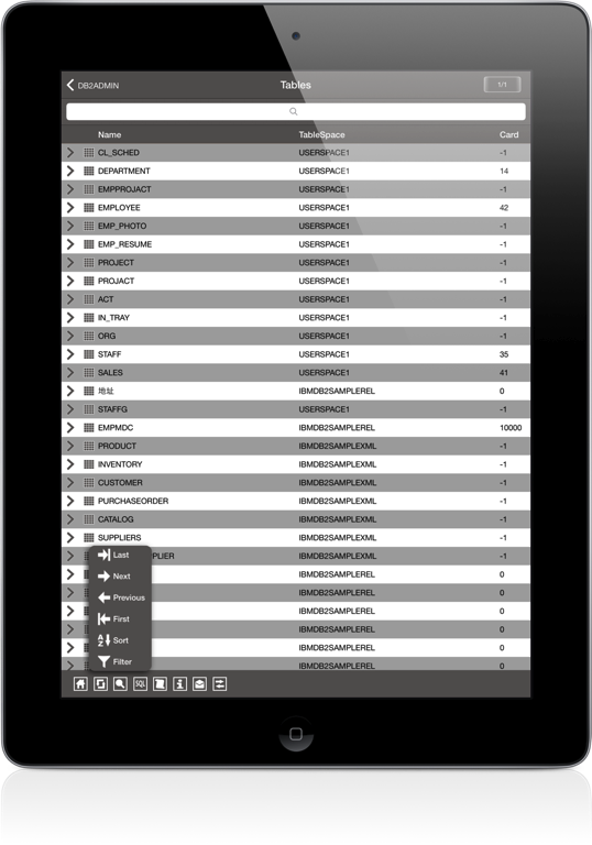 DB2 iPad Screenshot 3