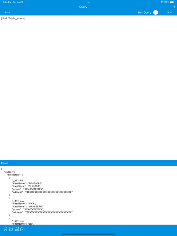 MongoDB iPad Screenshot 8