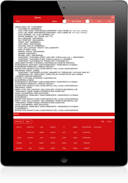 Oracle iPad Screenshot 4