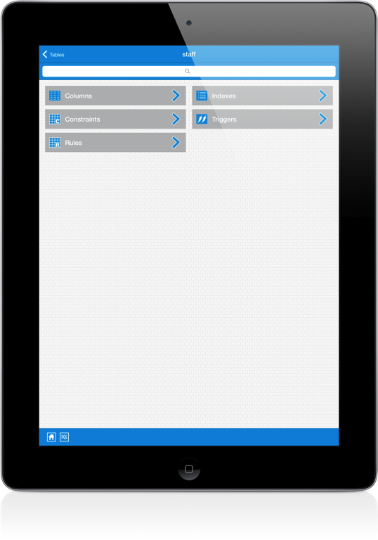PostgreSql iPad Screenshot 5