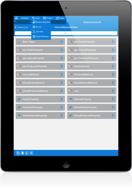 VisualStudio iPad Screenshot 12