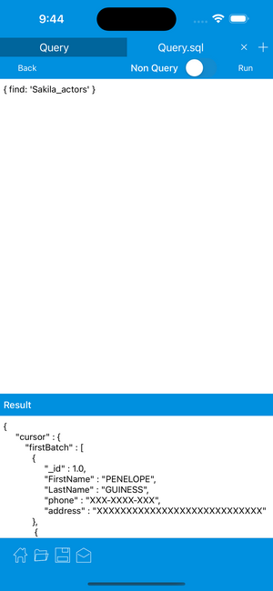 MongoDB iPhone Screenshot 7
