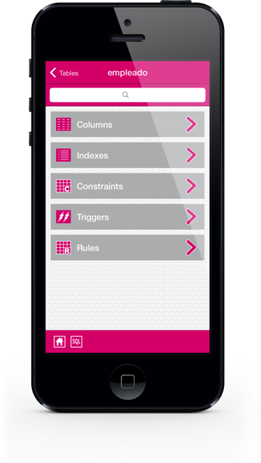 PostgreSql iPhone Screenshot 5