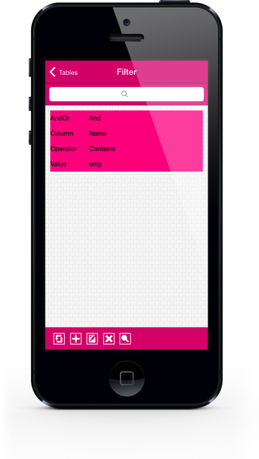 PostgreSql iPhone Screenshot 7