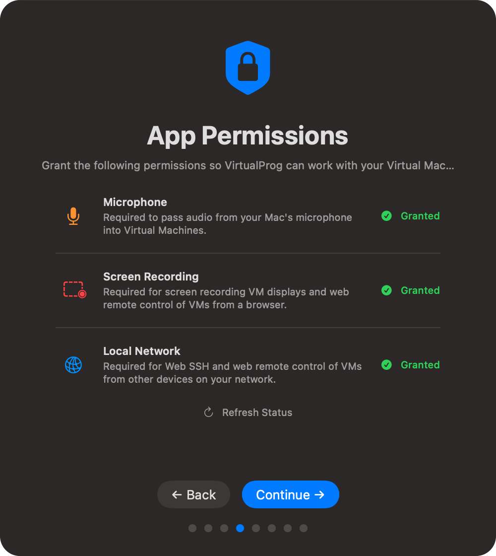 Onboarding — Permissions