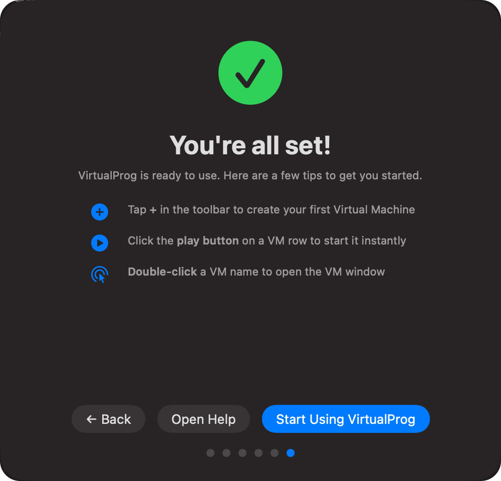 Onboarding — Ready