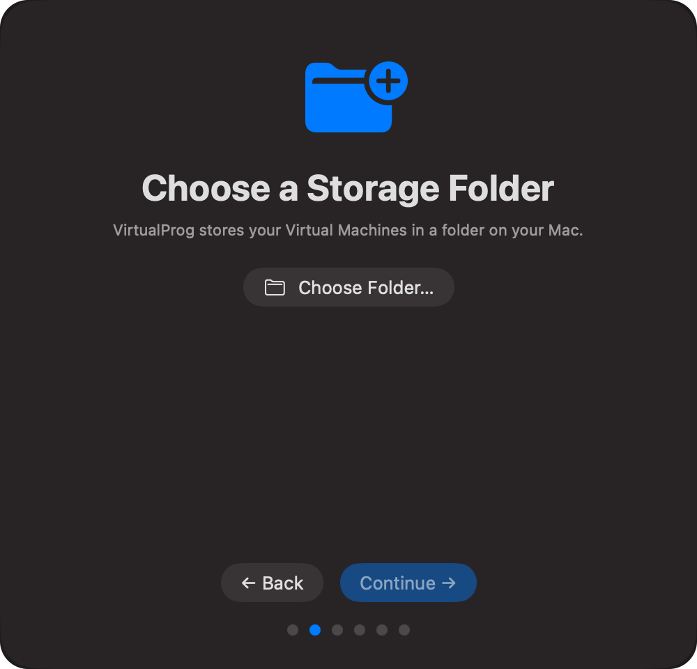 Onboarding — Storage Folder