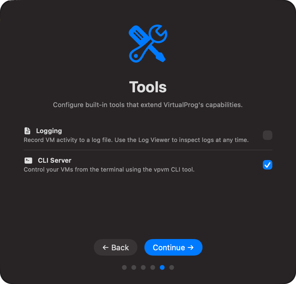 Onboarding — Tools