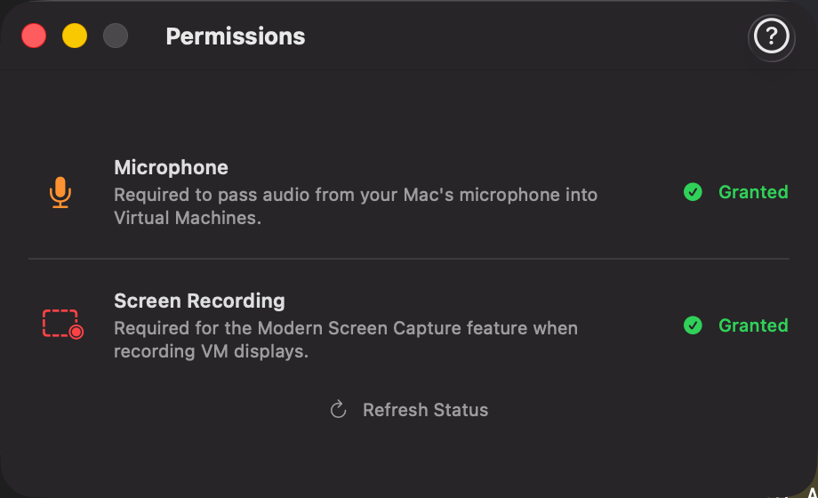 Permissions