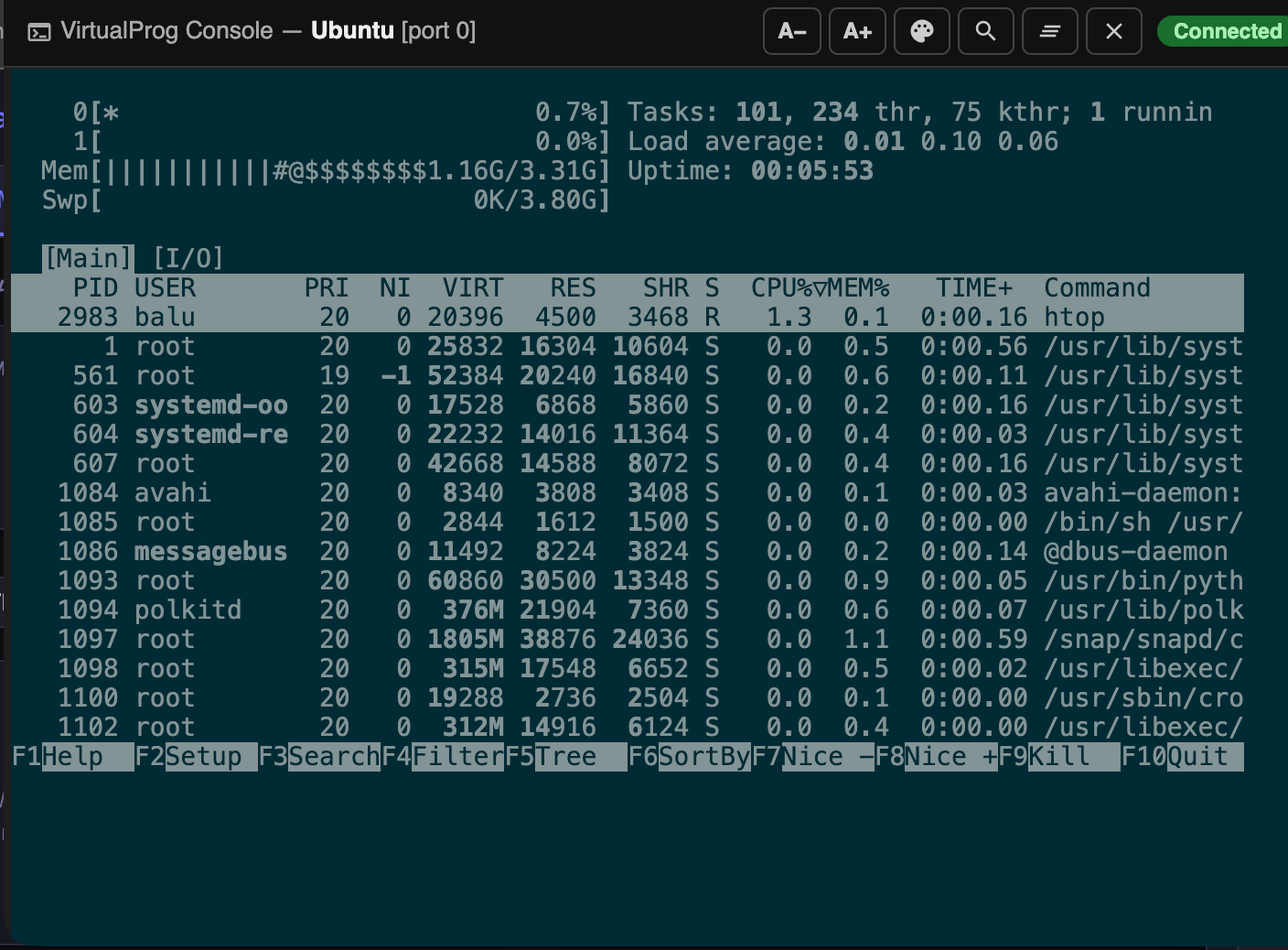 Web Console