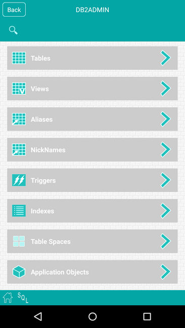 DB2 Android Screenshot 1