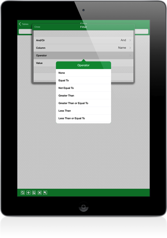 MySql iPad Screenshot 6
