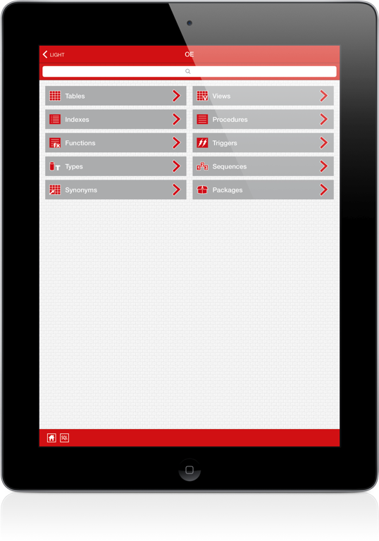 Oracle iPad Screenshot 2