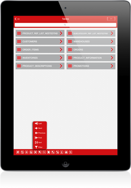 Oracle iPad Screenshot 3