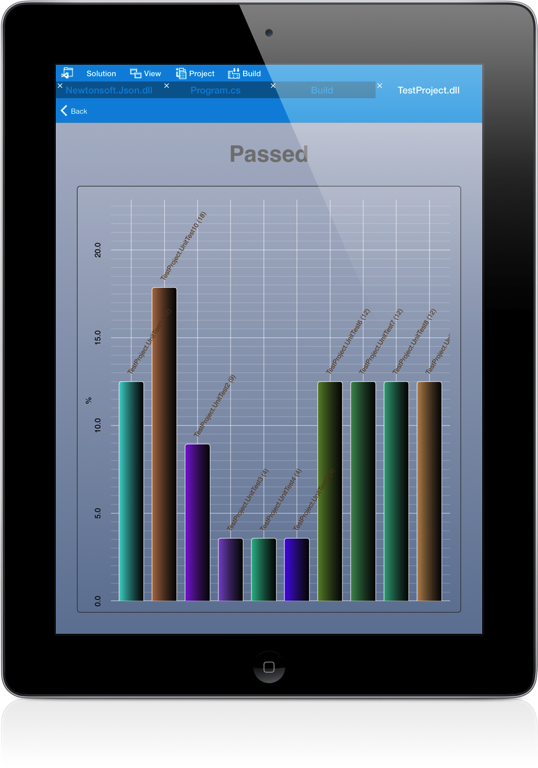 VisualStudio iPad Screenshot 9