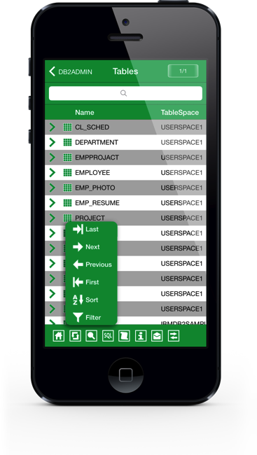 DB2 iPhone Screenshot 3