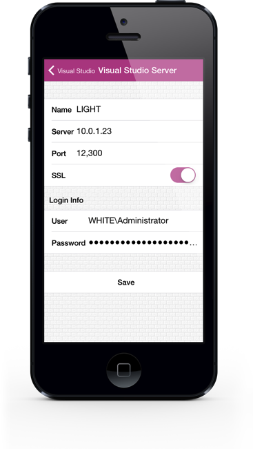 VisualStudio iPhone Screenshot 1