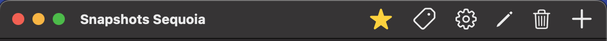 Top Toolbar